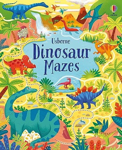 Dinosaur Mazes (Maze Books) von Usborne